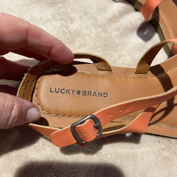 Lucky Brand LP Balexcia Sandals woman's size 8.5 - Picture 5 of 9
